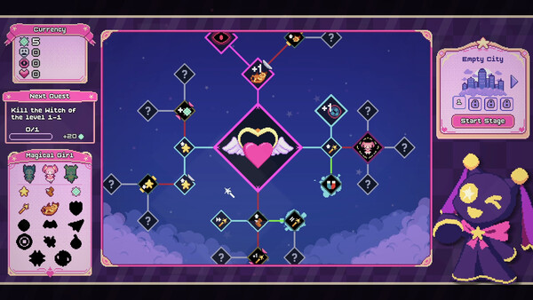 Magical Girl: incremental gaiden Demo 스크린샷 2