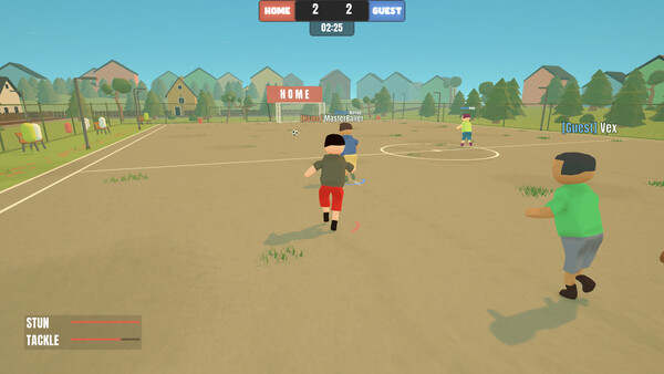 Shole Soccer — one-on-one on the backyard pitch