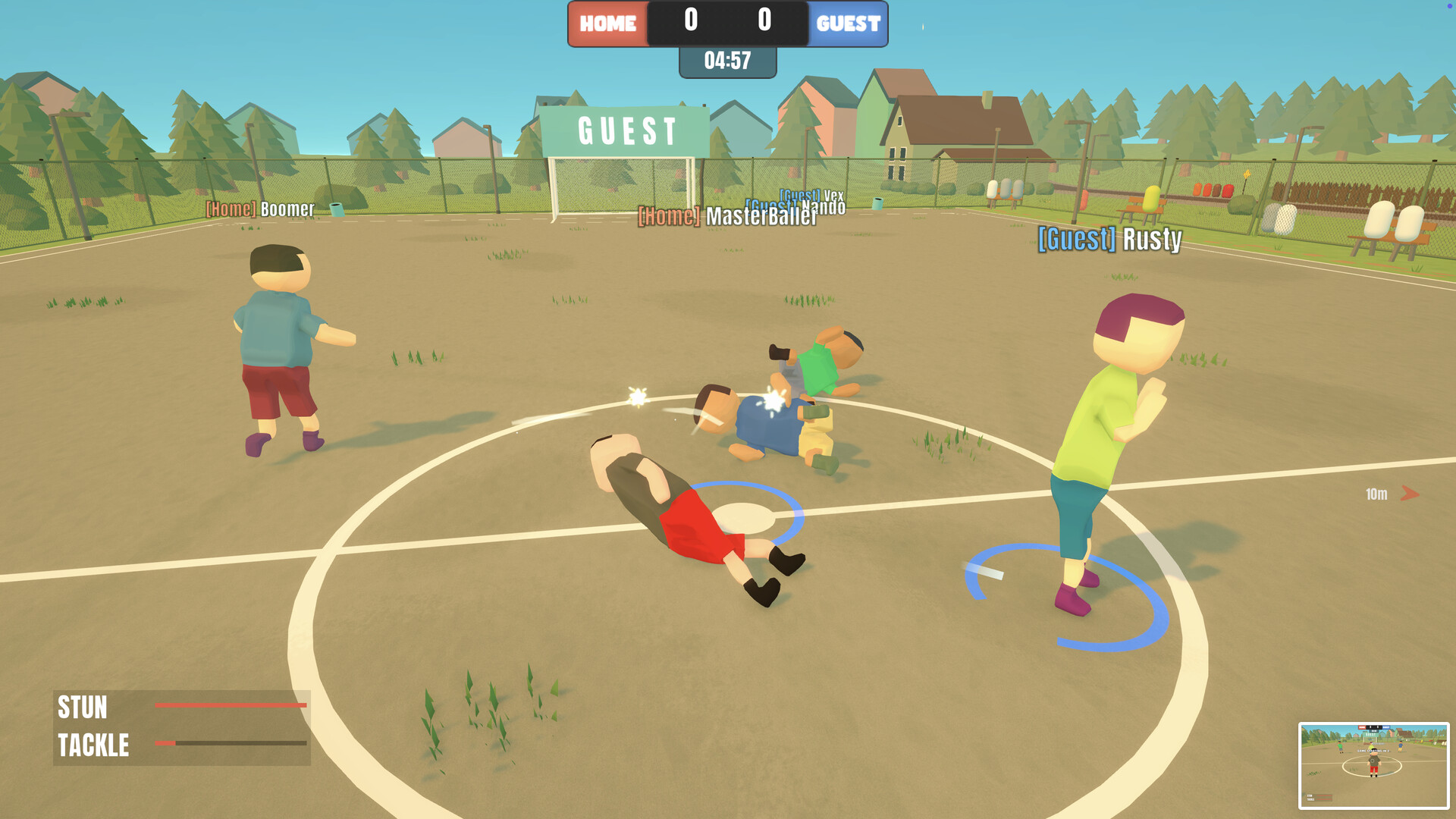 Shole Soccer screenshot #1