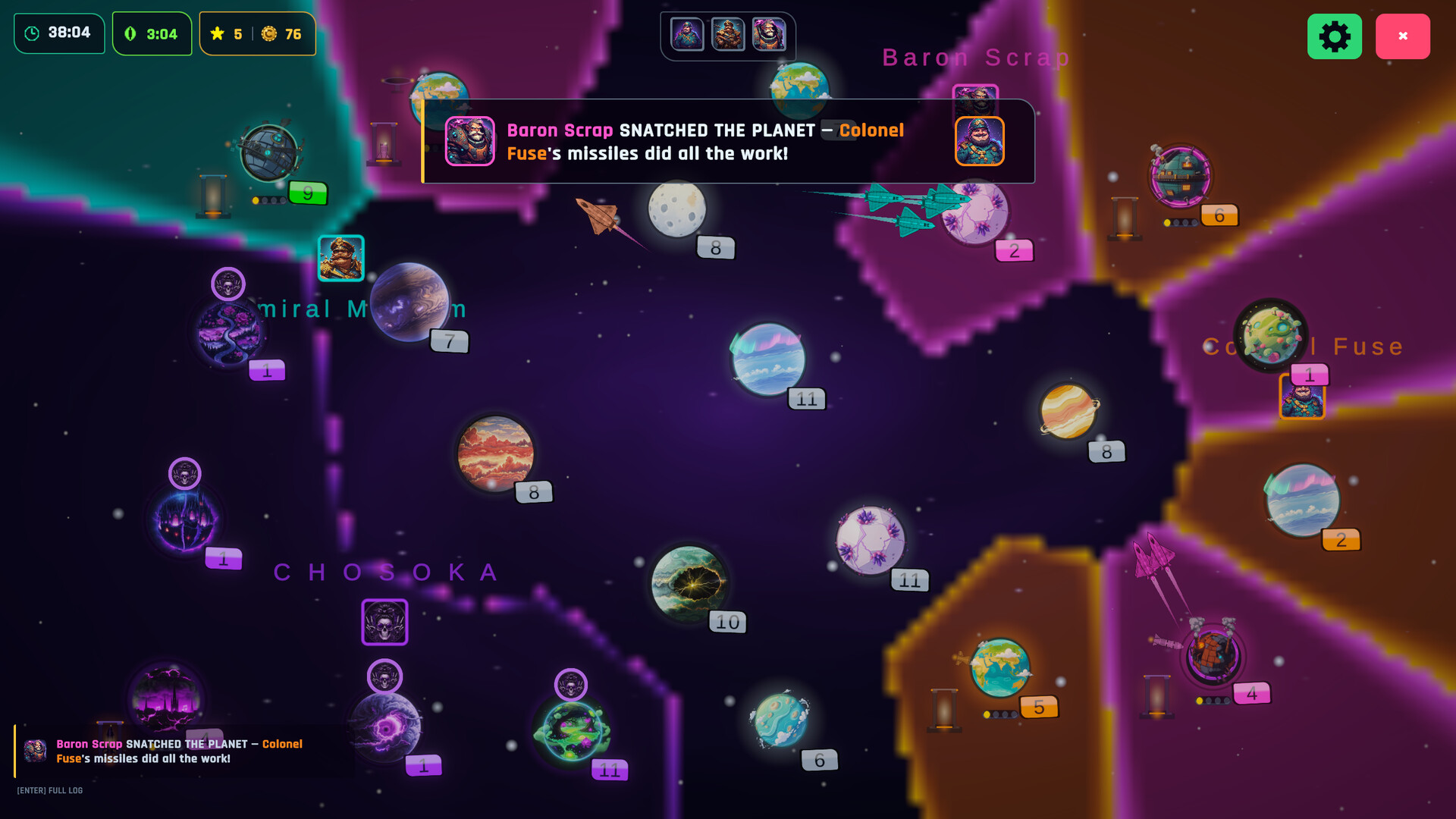 Fleetfall — Madame Supernova Pack Featured Screenshot #1