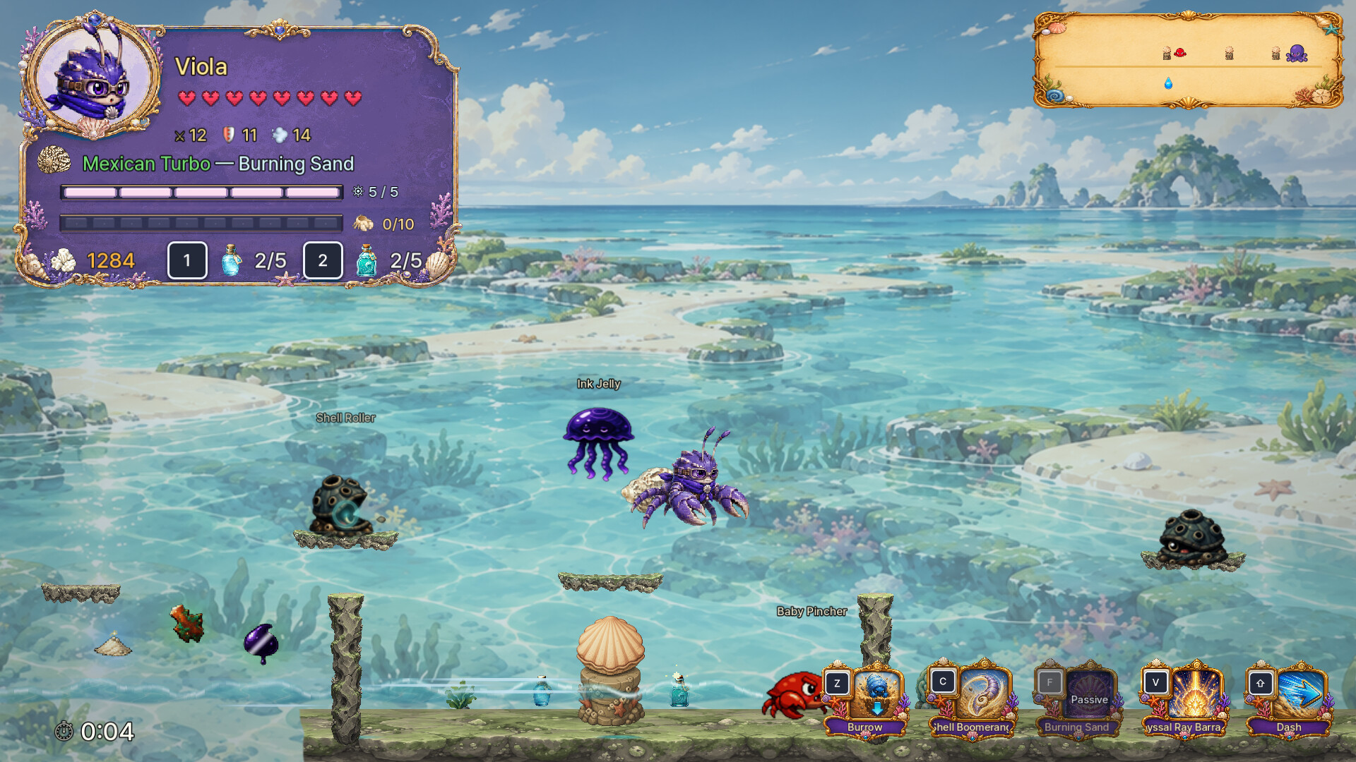 Shell Heroes: Awesome Island screenshot 1