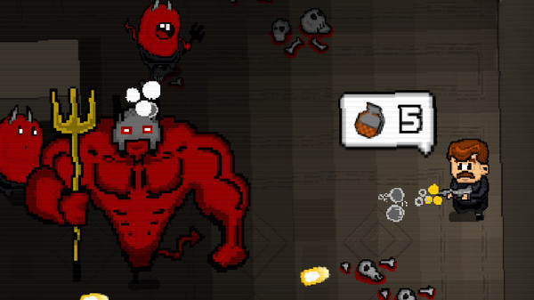 Screenshot z Mustache in Hell