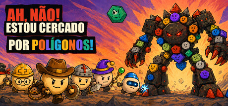 Ah, não! Estou cercado por polígonos!