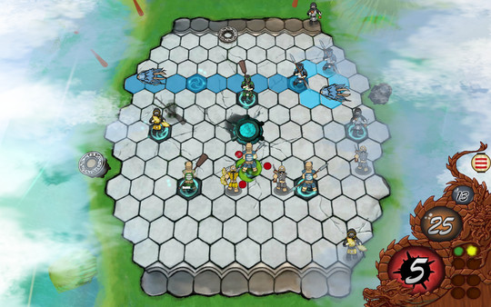 Screenshot z Ortus Arena, online strategy board game Screenshot z Ortus Arena, online strategy board game