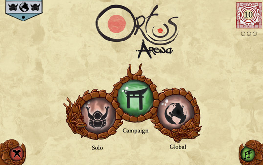Screenshot z Ortus Arena, online strategy board game Screenshot z Ortus Arena, online strategy board game
