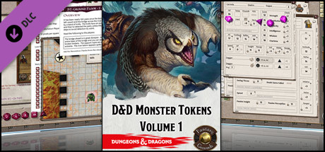 Fantasy Grounds - D&D Tokens Volume 1 banner image