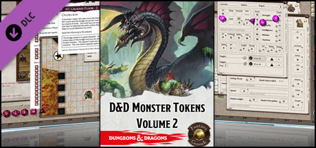 Fantasy Grounds - D&D Tokens Volume 2 banner image