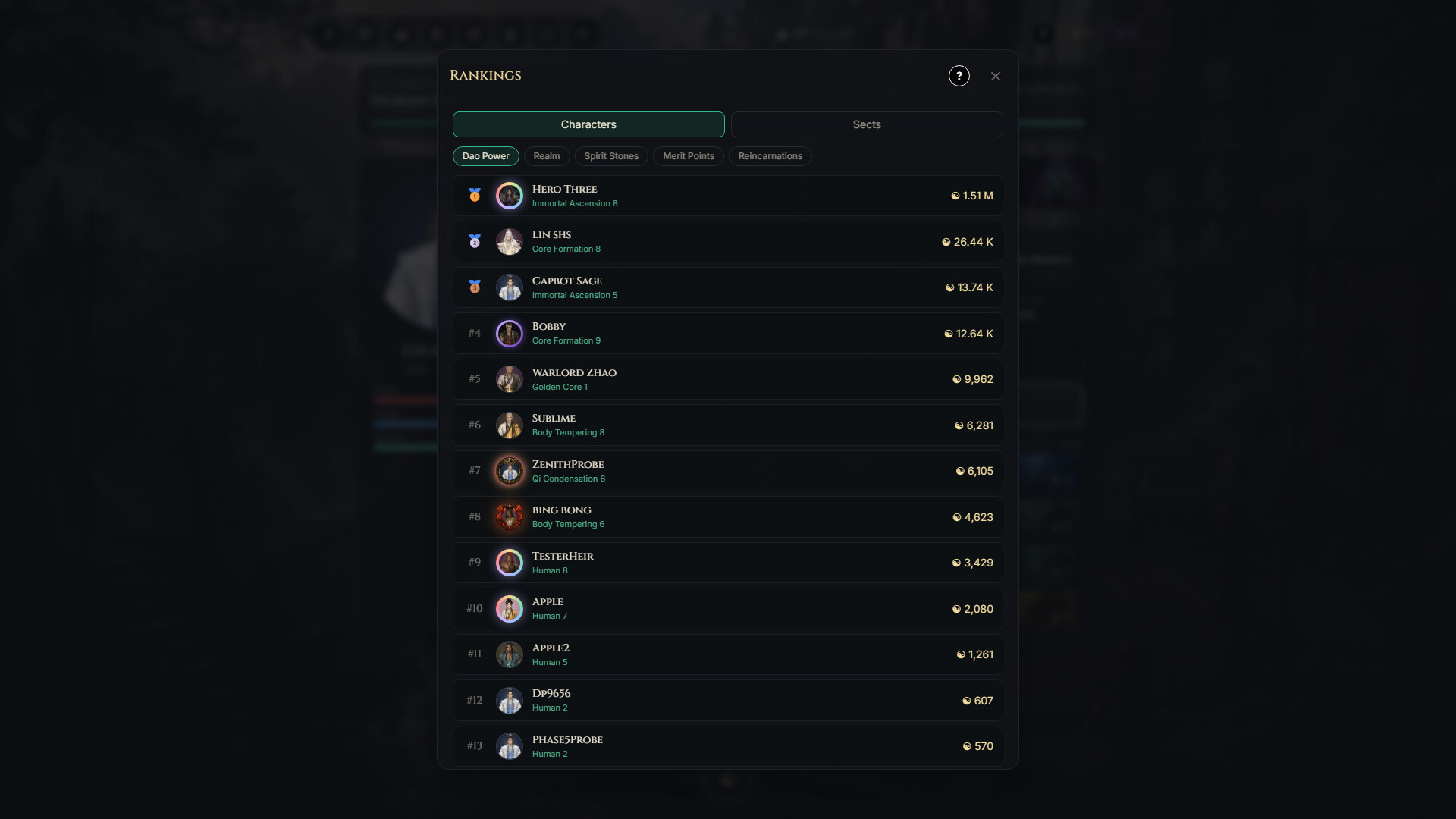 Immortal Zenith: Idle to Ascension screenshot 8
