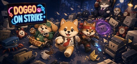 Doggo on Strike header art