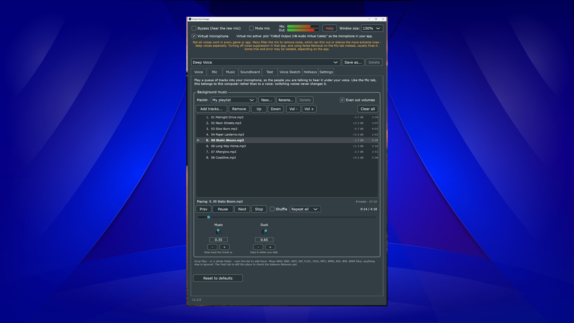 Simple Voice Changer — Soundboard & Mic Effect screenshot 3