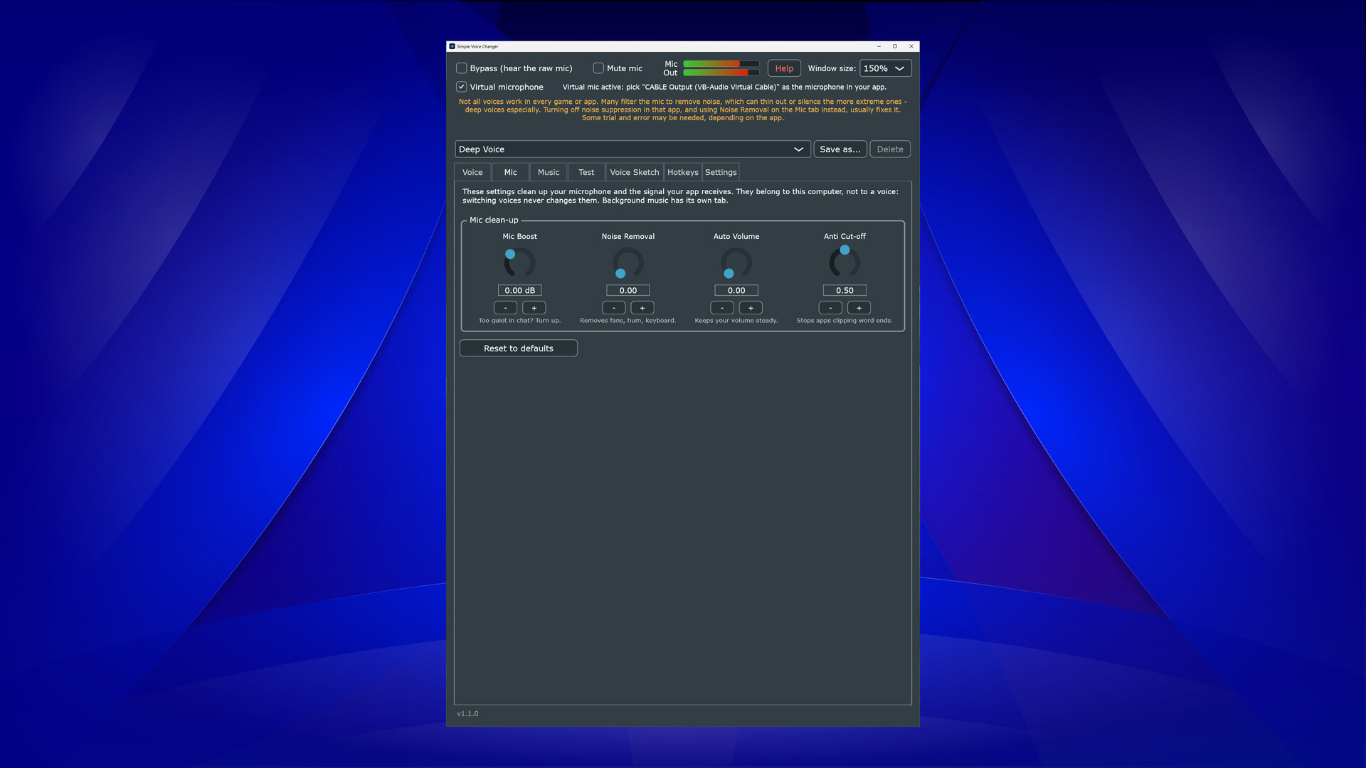 Simple Voice Changer screenshot