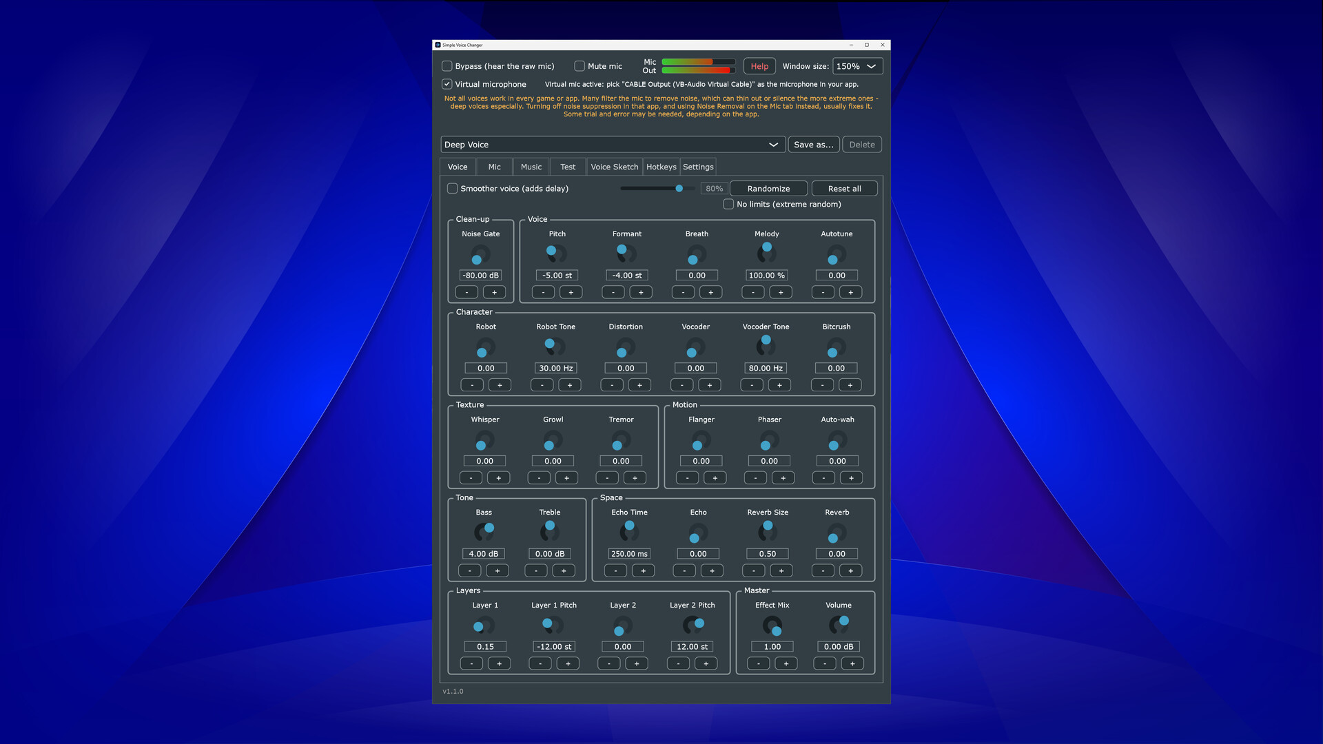 Simple Voice Changer screenshot 1