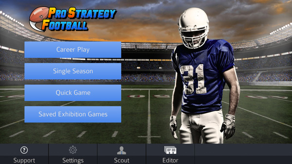 Screenshot z Pro Strategy Football 2016
