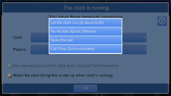 Screenshot z Pro Strategy Football 2016