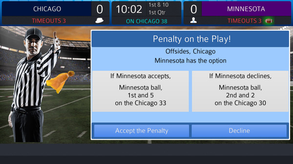 Screenshot z Pro Strategy Football 2016