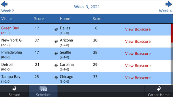 Screenshot z Pro Strategy Football 2016