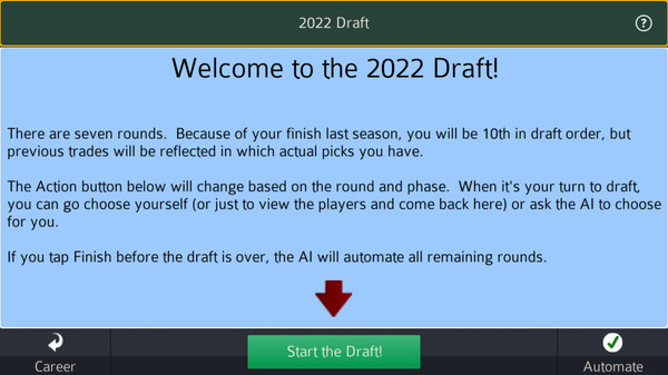 Screenshot z Pro Strategy Football 2016