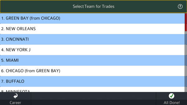 Screenshot z Pro Strategy Football 2016