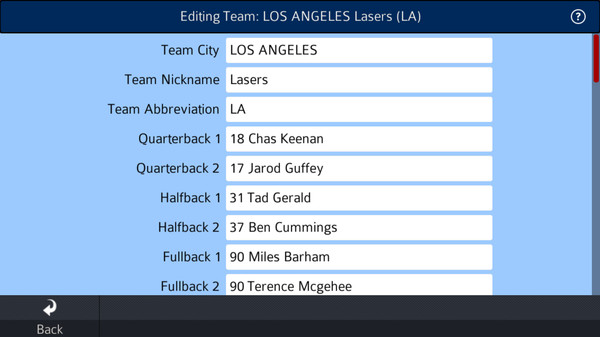 Screenshot z Pro Strategy Football 2016