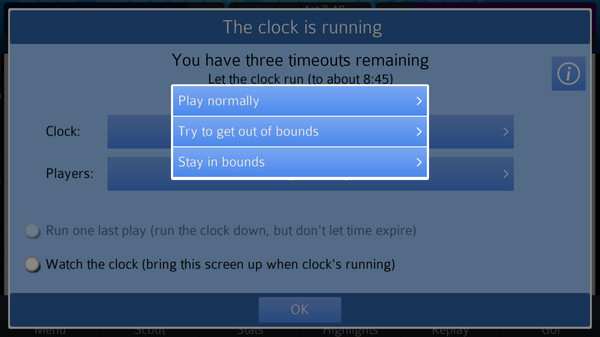 Screenshot z Pro Strategy Football 2016