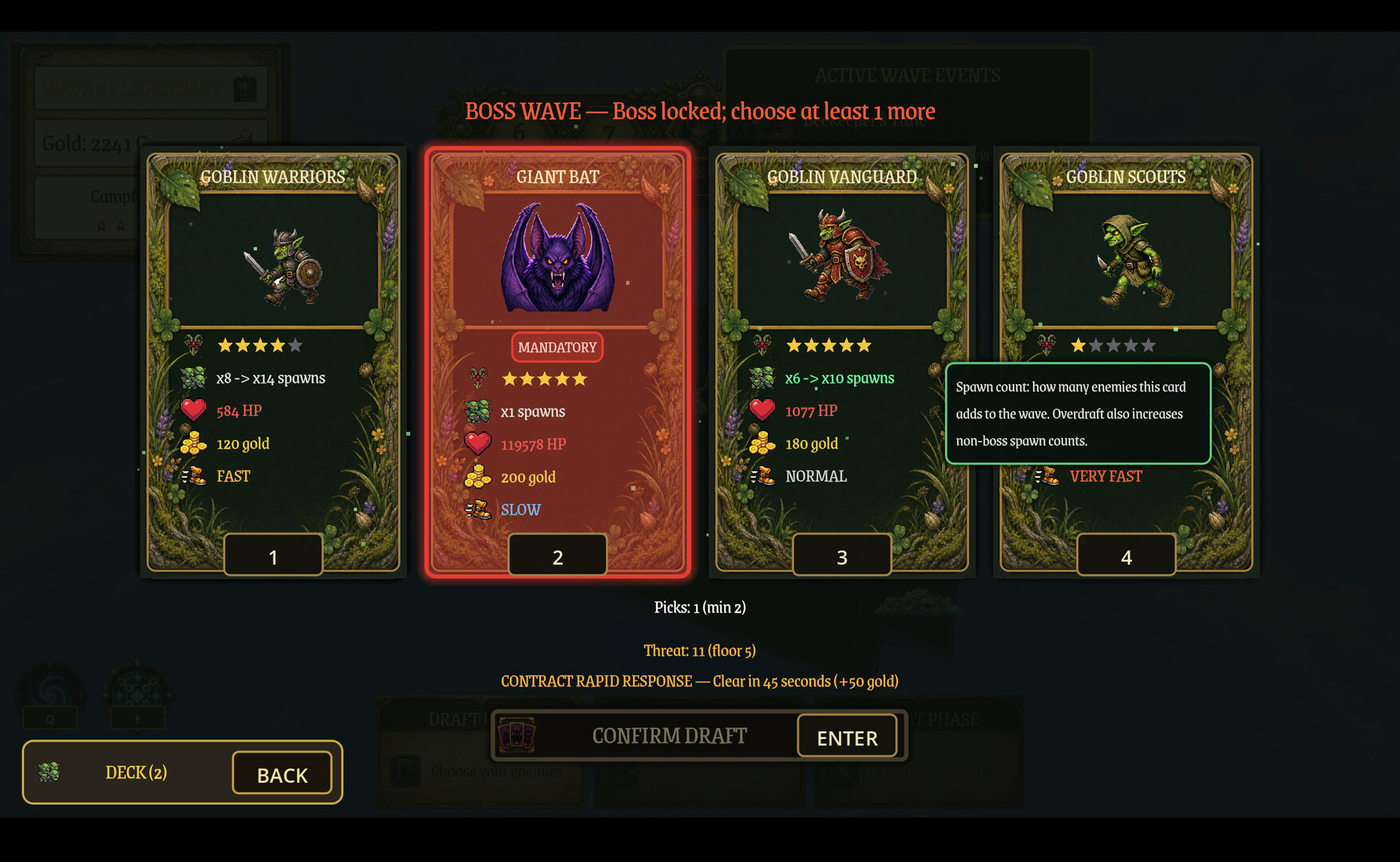 Kingdom TD: Draft Your Demise screenshot 12