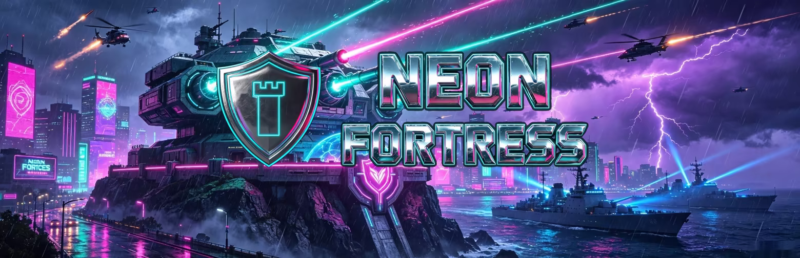 NEON FORTRESS screenshot 1