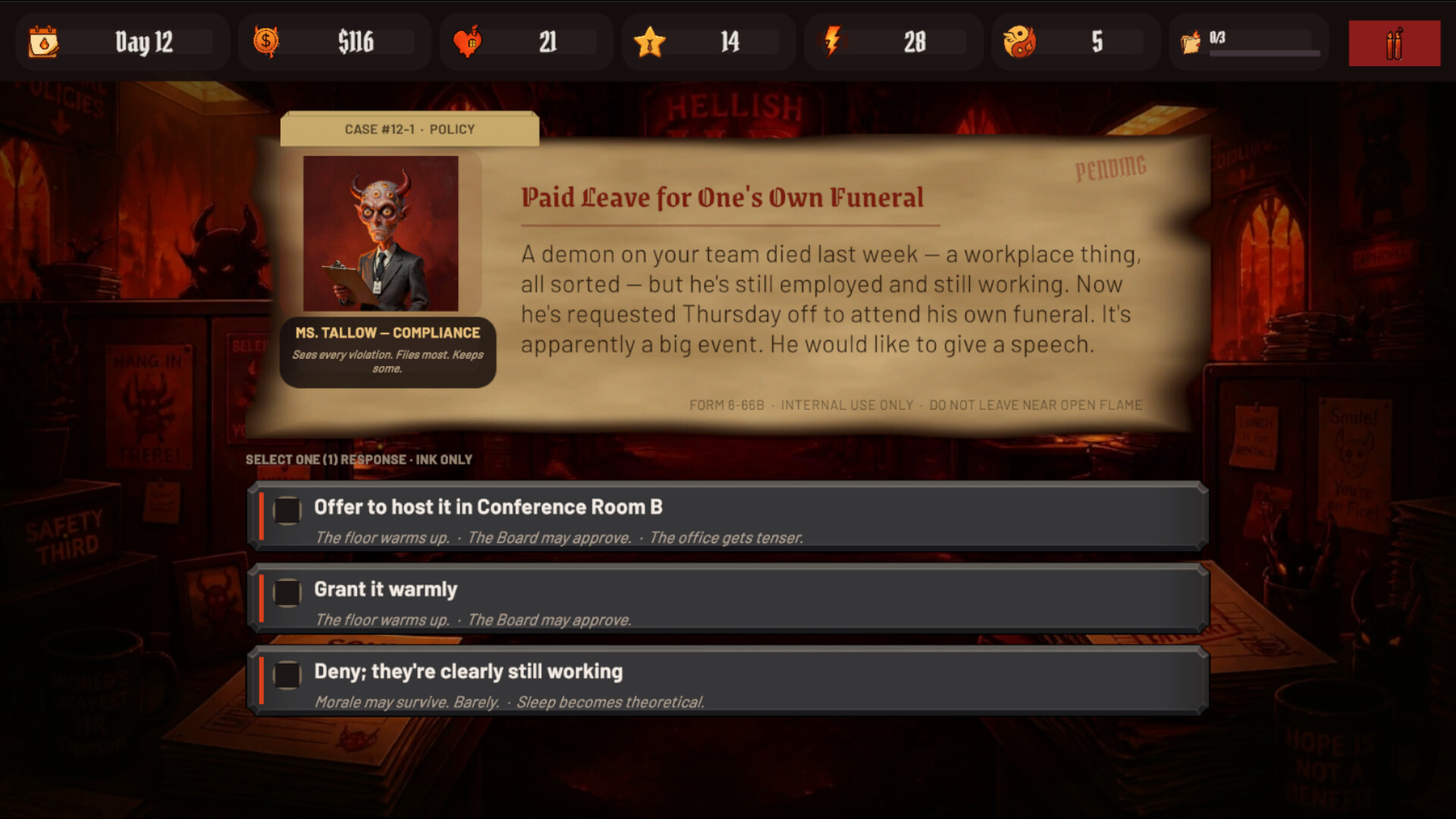 HR Hell screenshot 4