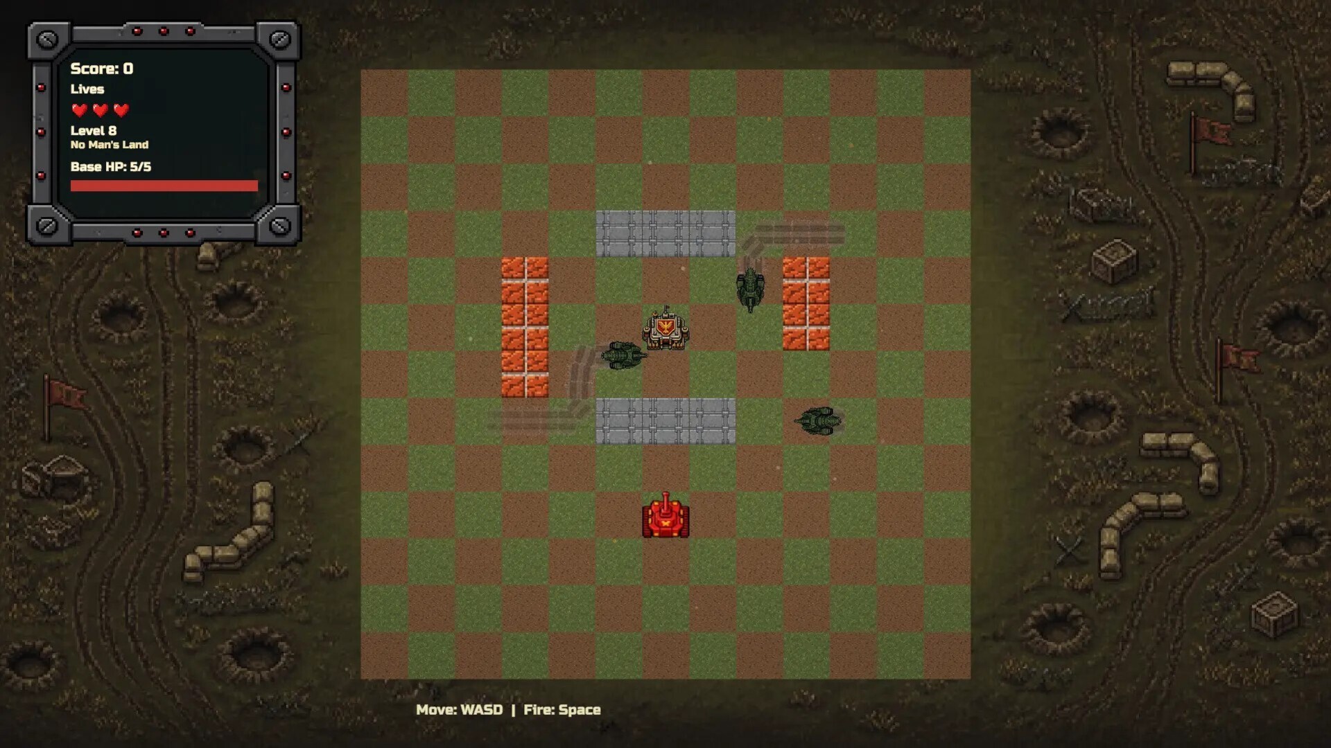 Red Tanks vs Lizard 스크린샷 4