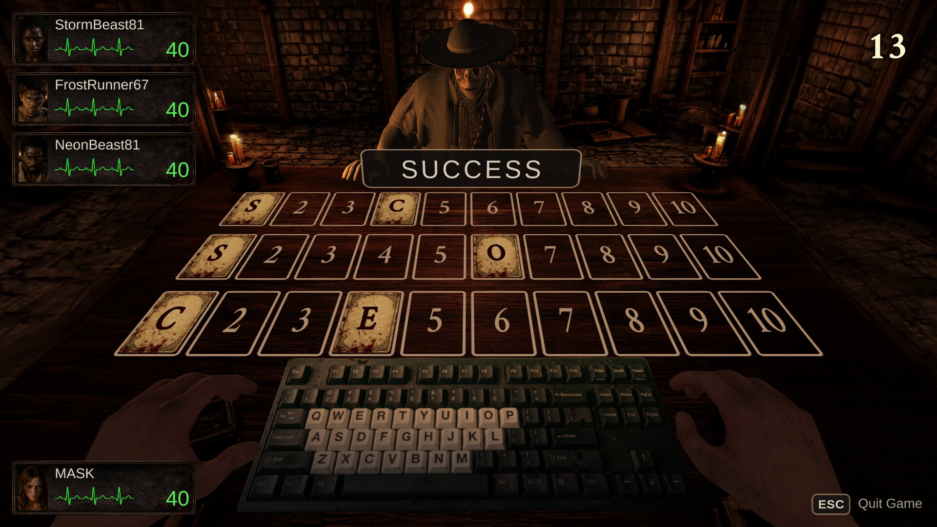 TYPE OR DIE screenshot