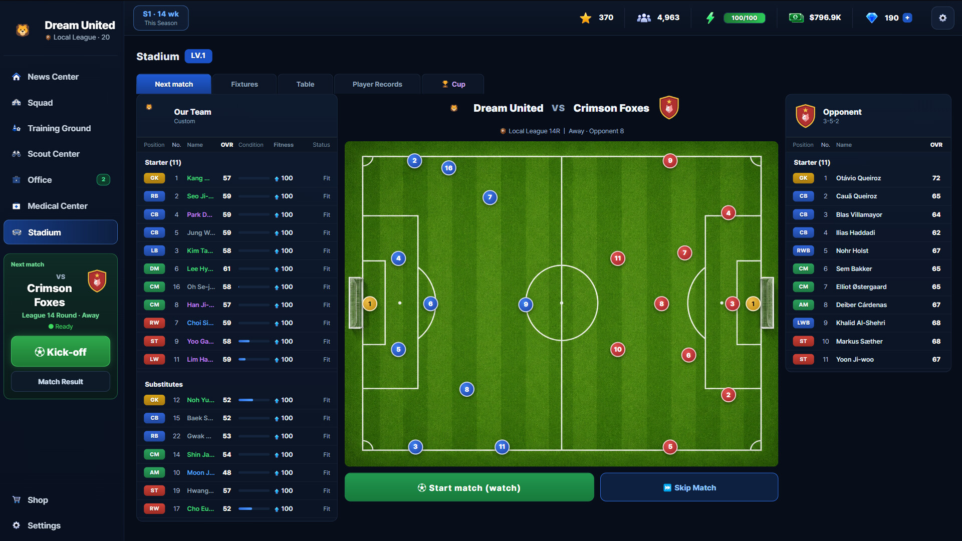 Soccer Club Story screenshot #8