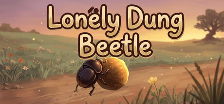 Lonely Dung Beetle