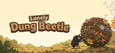 Lonely Dung Beetle