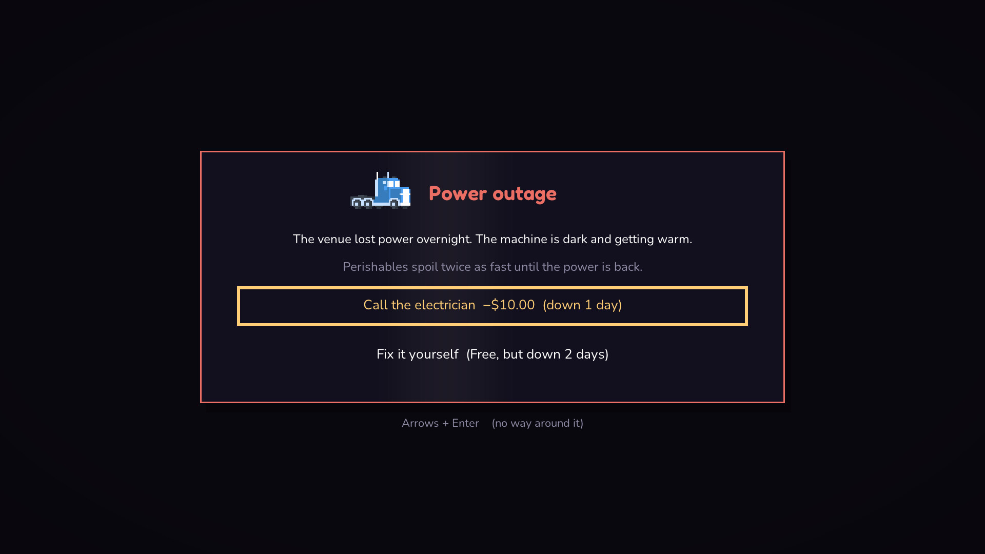 Out Of Order - A Vending Machine Roguelike screenshot 8