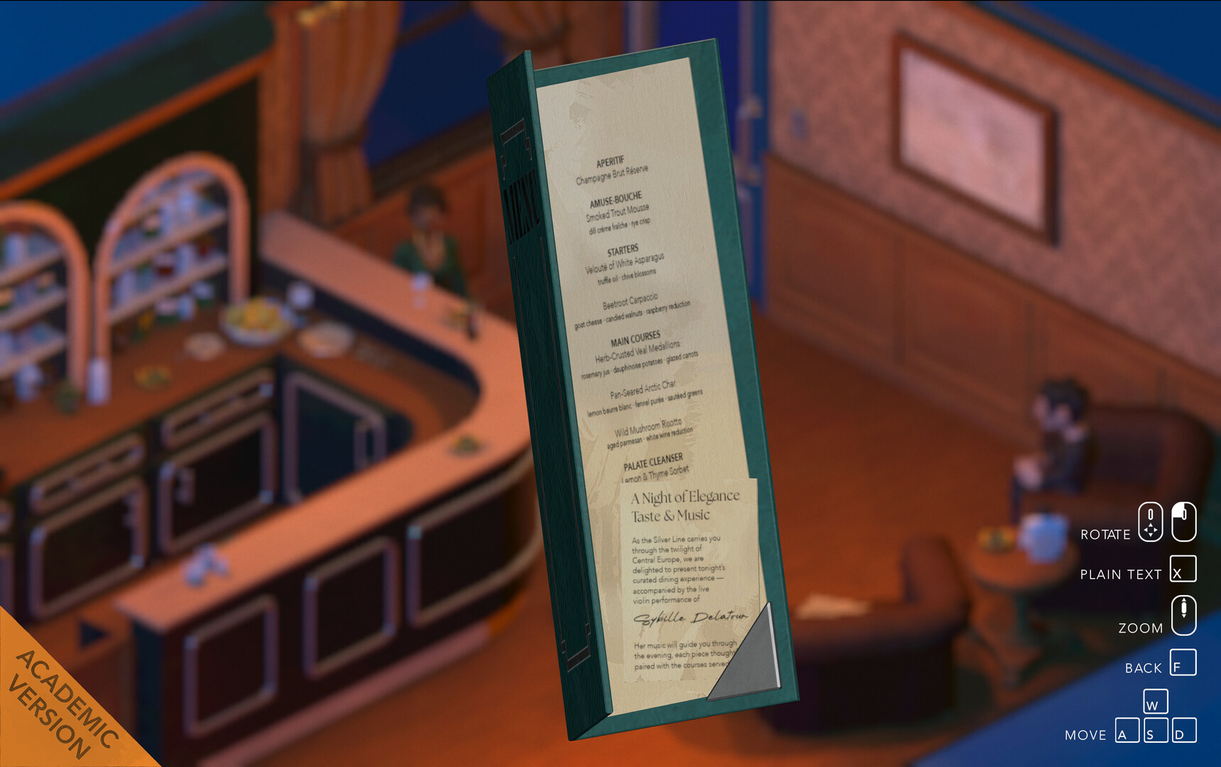 Train of Thought - Murder on the Silver Line ACADEMIC VERSION screenshot 4