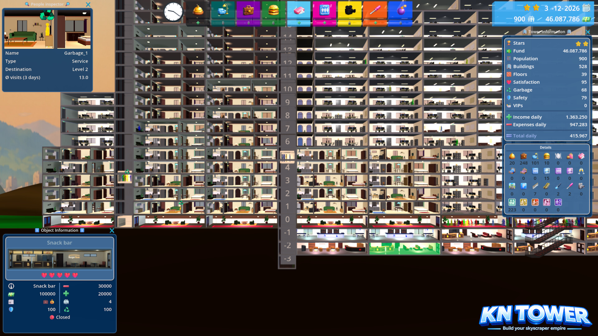 KN Tower - Build your skyscraper empire screenshot 21