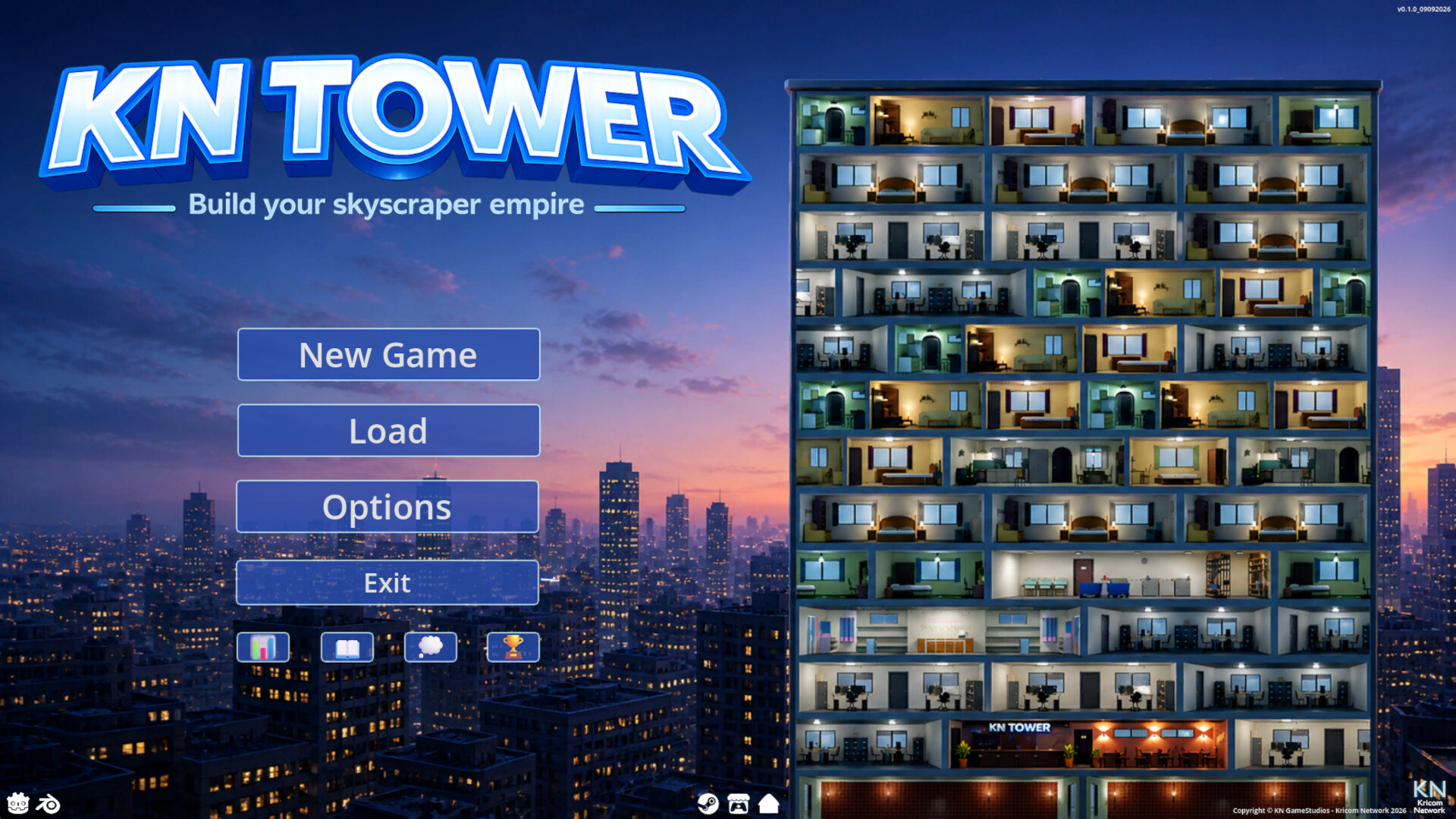 KN Tower - Build your skyscraper empire