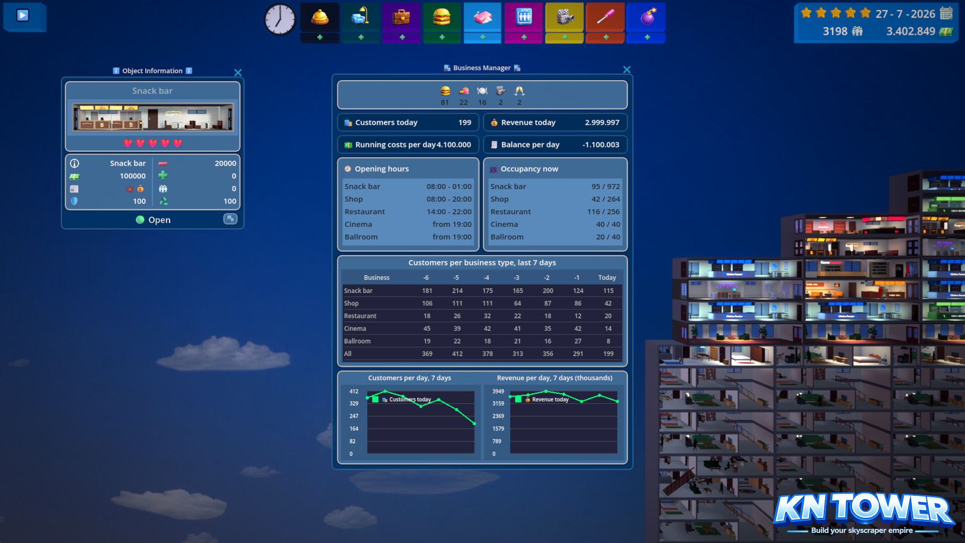 KN Tower - Build your skyscraper empire screenshot 28