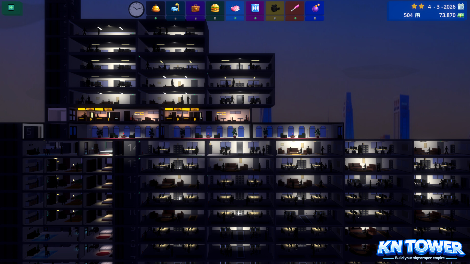KN Tower - Build your skyscraper empire screenshot 15