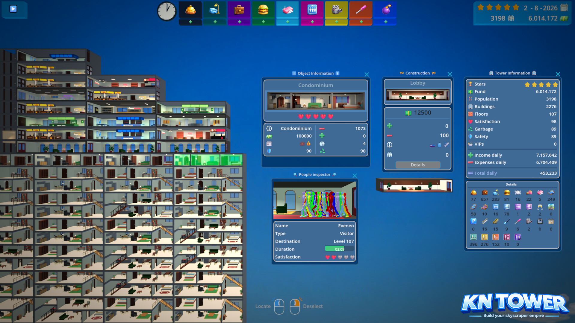 KN Tower - Build your skyscraper empire screenshot 25