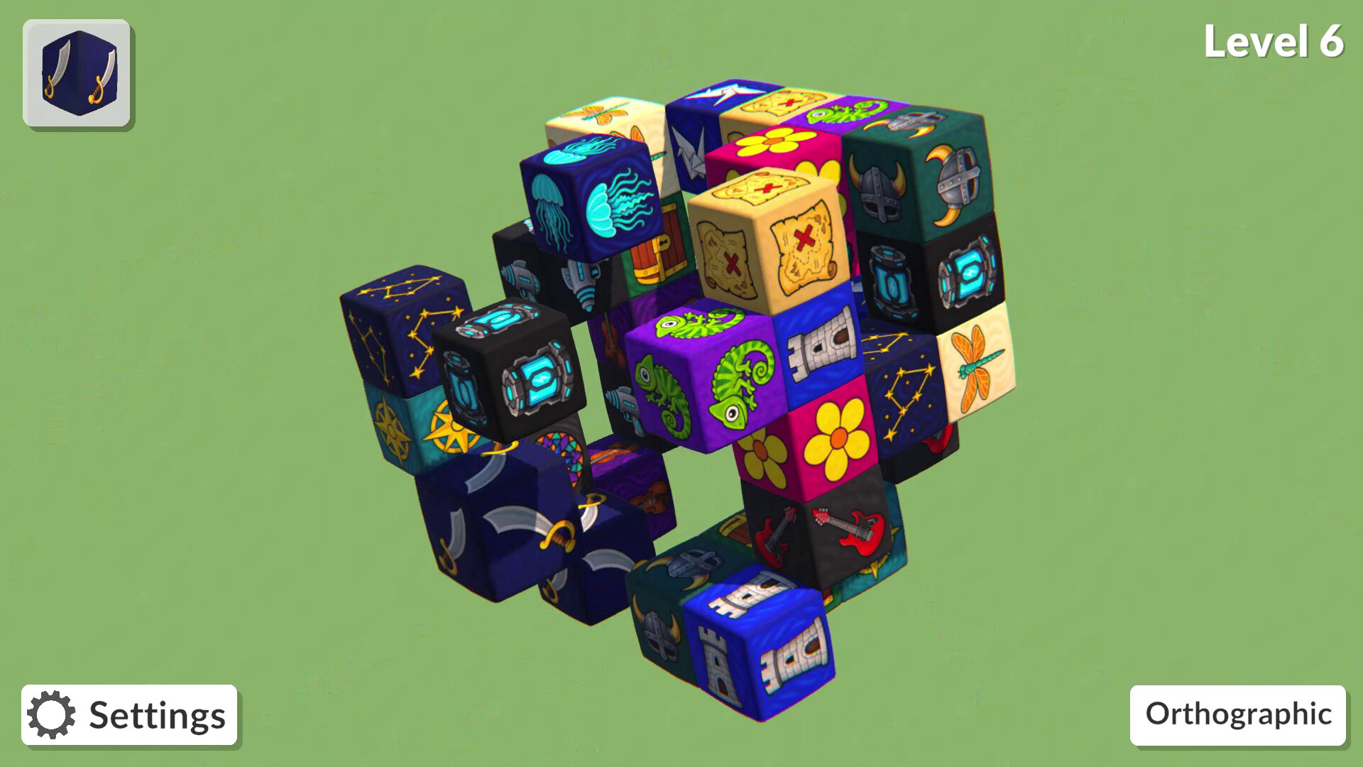 Infinite Game Cartridge Collection - Cube Match Sigils screenshot 4