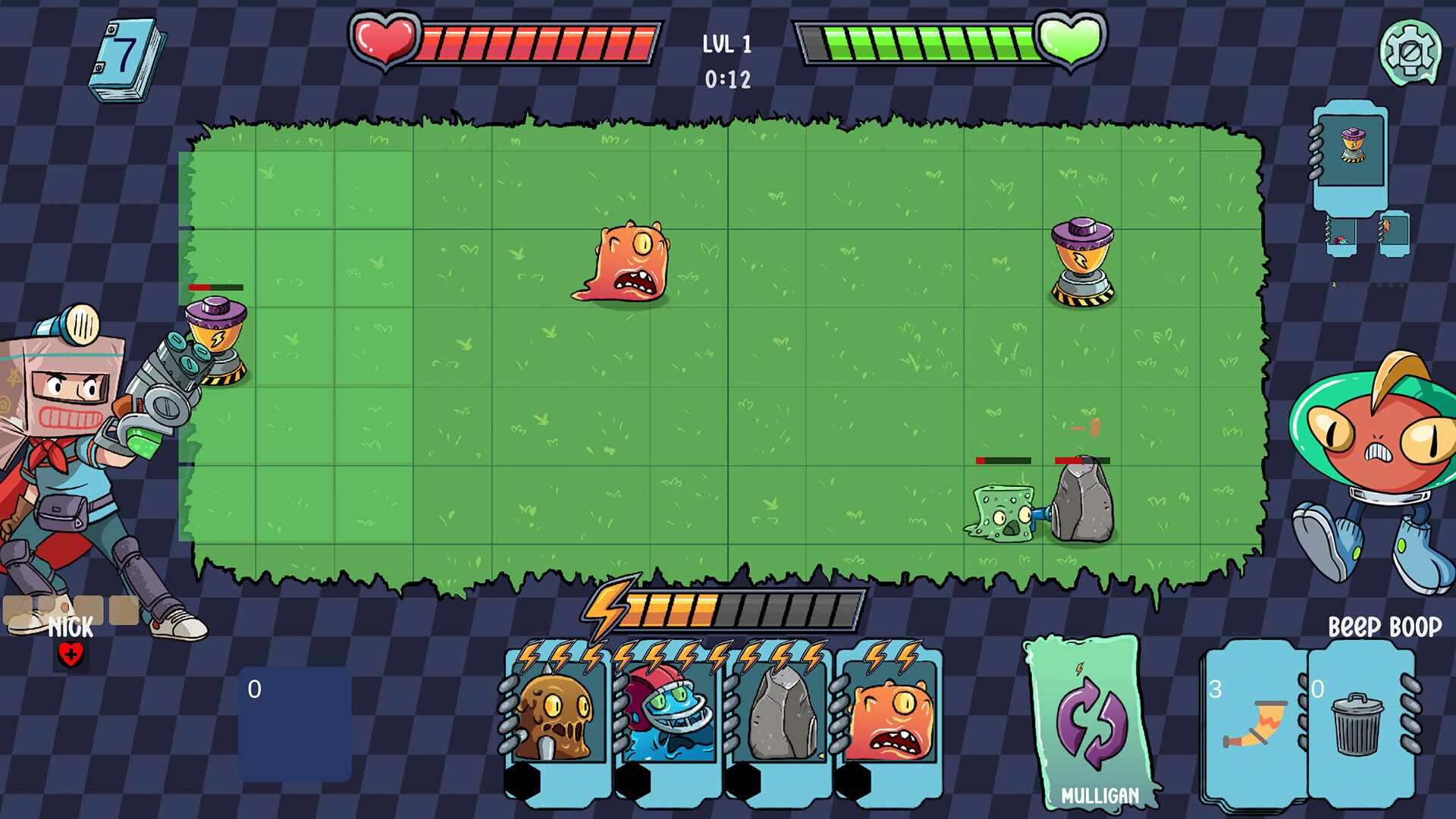 Nick vs the Brick of Ick from space screenshot 2