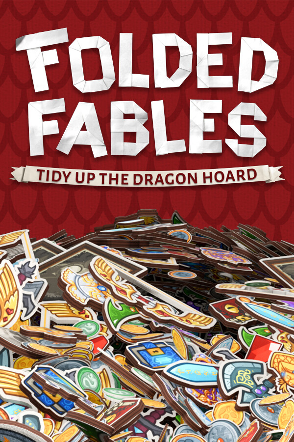Capa de Folded Fables: Tidy Up The Dragon Hoard