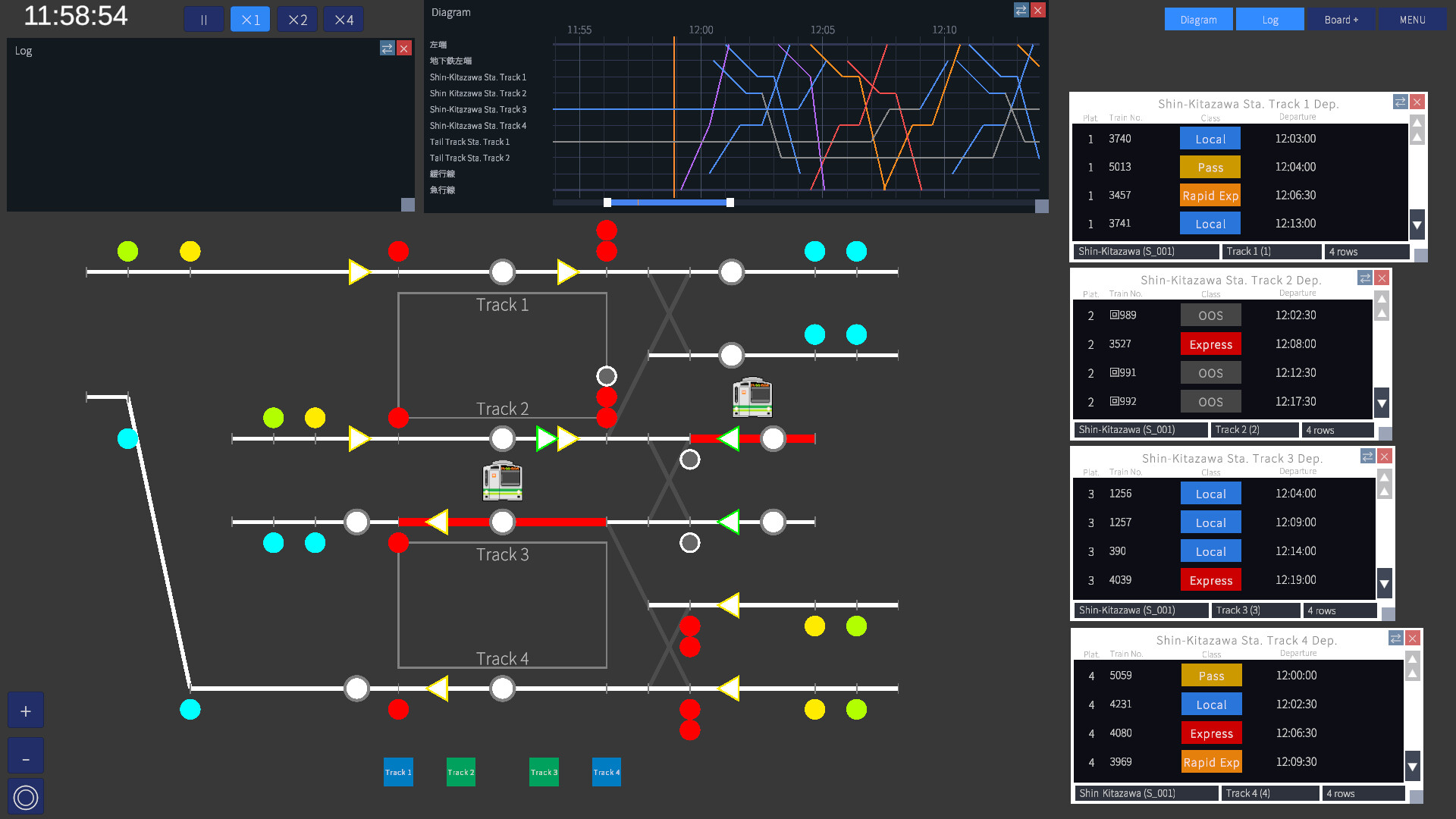 Railway Dispatcher - Shin-Shonan Railway Scenarios 스크린샷 4