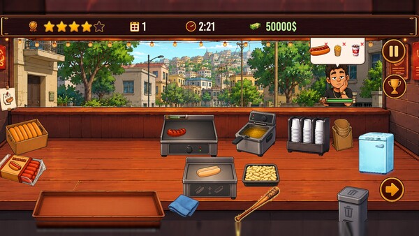 Hot Dog Simulator: Food Truck screenshot 1