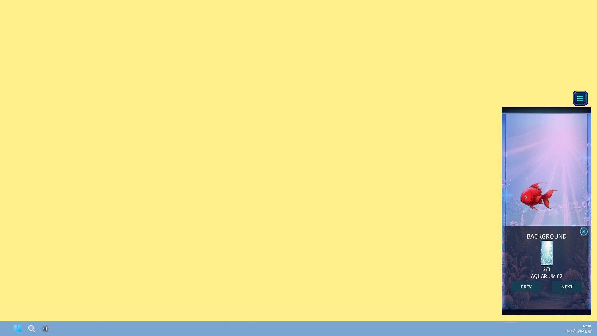 Desktop Pet Aquarium screenshot 3