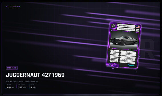 Racebound Garage screenshot 1
