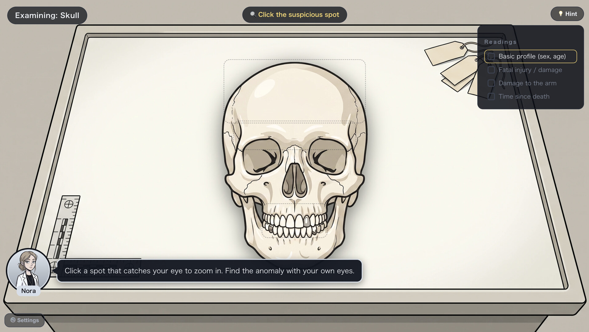 Bone to Pick: Forensic Case Files screenshot 1