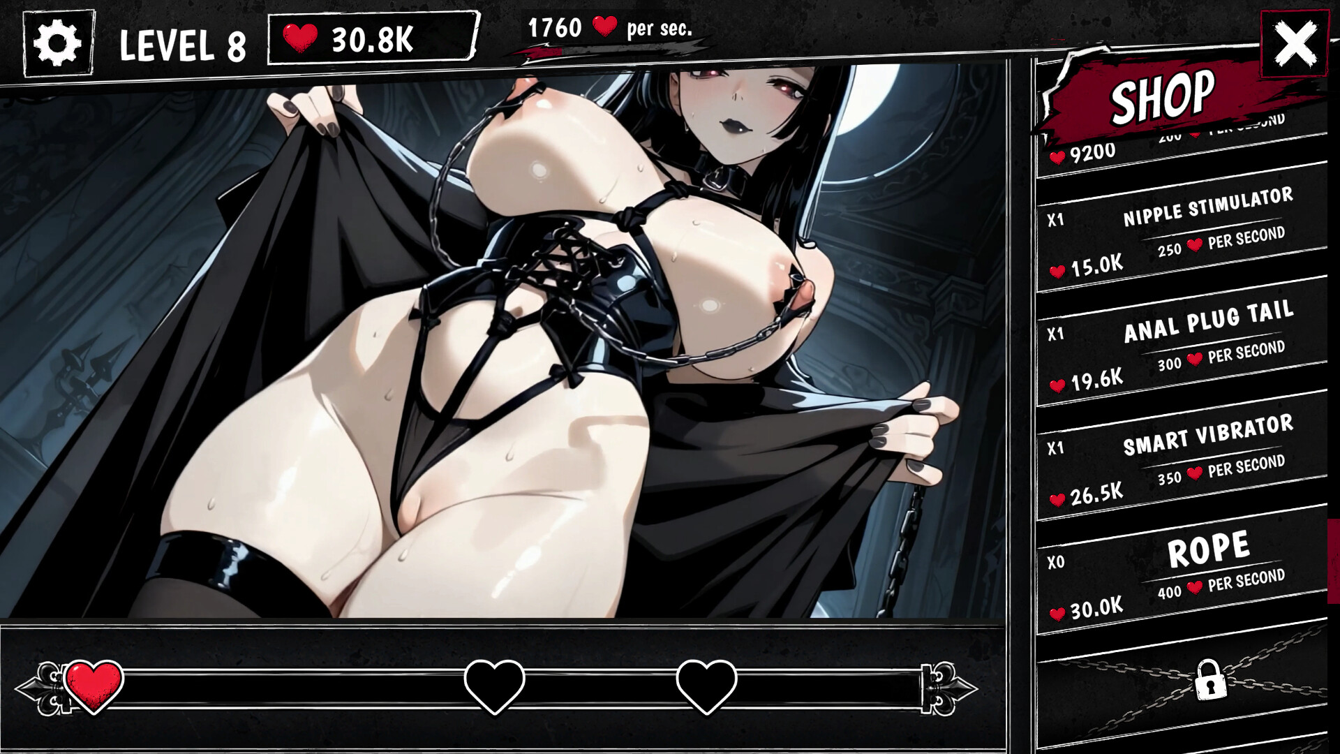 Big Tiddy Goth Baddie🖤⛓️ screenshot #21