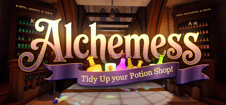 Alchemess: Tidy Up Your Potion Shop! — Steam header