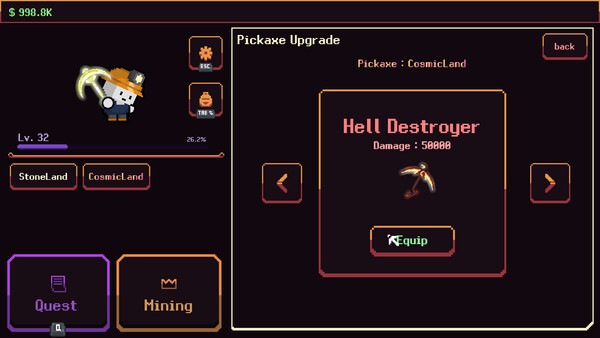 My Tiny Pickaxe Screenshot